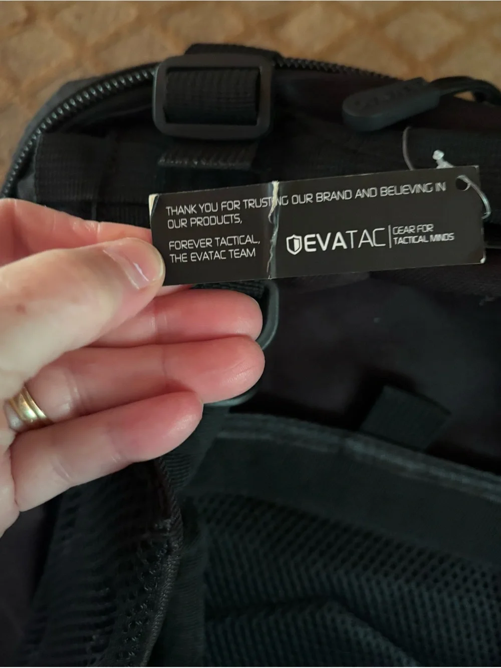 EVATAC Assault Go Bag/Tactical/Survival Backpack MOLLE System 25L NWT